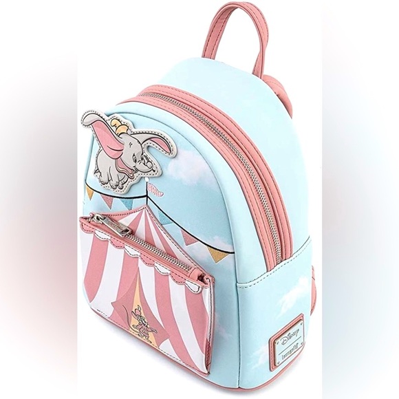 Disney Loungefly Dumbo Circus Tent Backpack - NWT - Picture 2 of 15